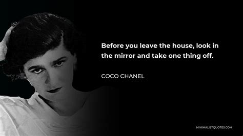 chanel take the day off|coco before chanel quote.